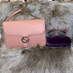 Gucci cross body and sunglasses for sale!